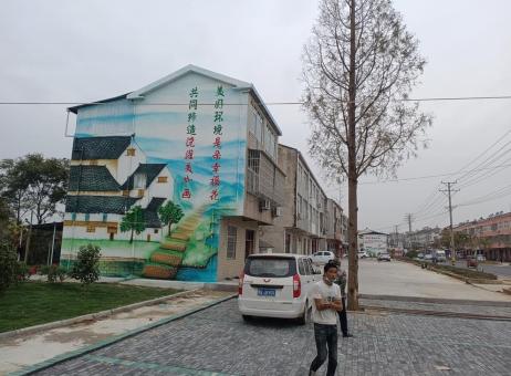 峡江墙绘的制作流程
