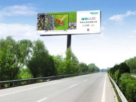 峡江高速擎天柱广告牌的特点和优势
