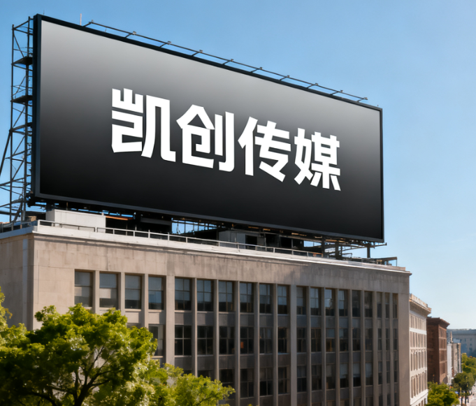 峡江户外广告牌的设计与制作