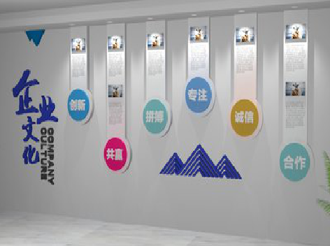 峡江企业文化墙需要传递什么办公文化？