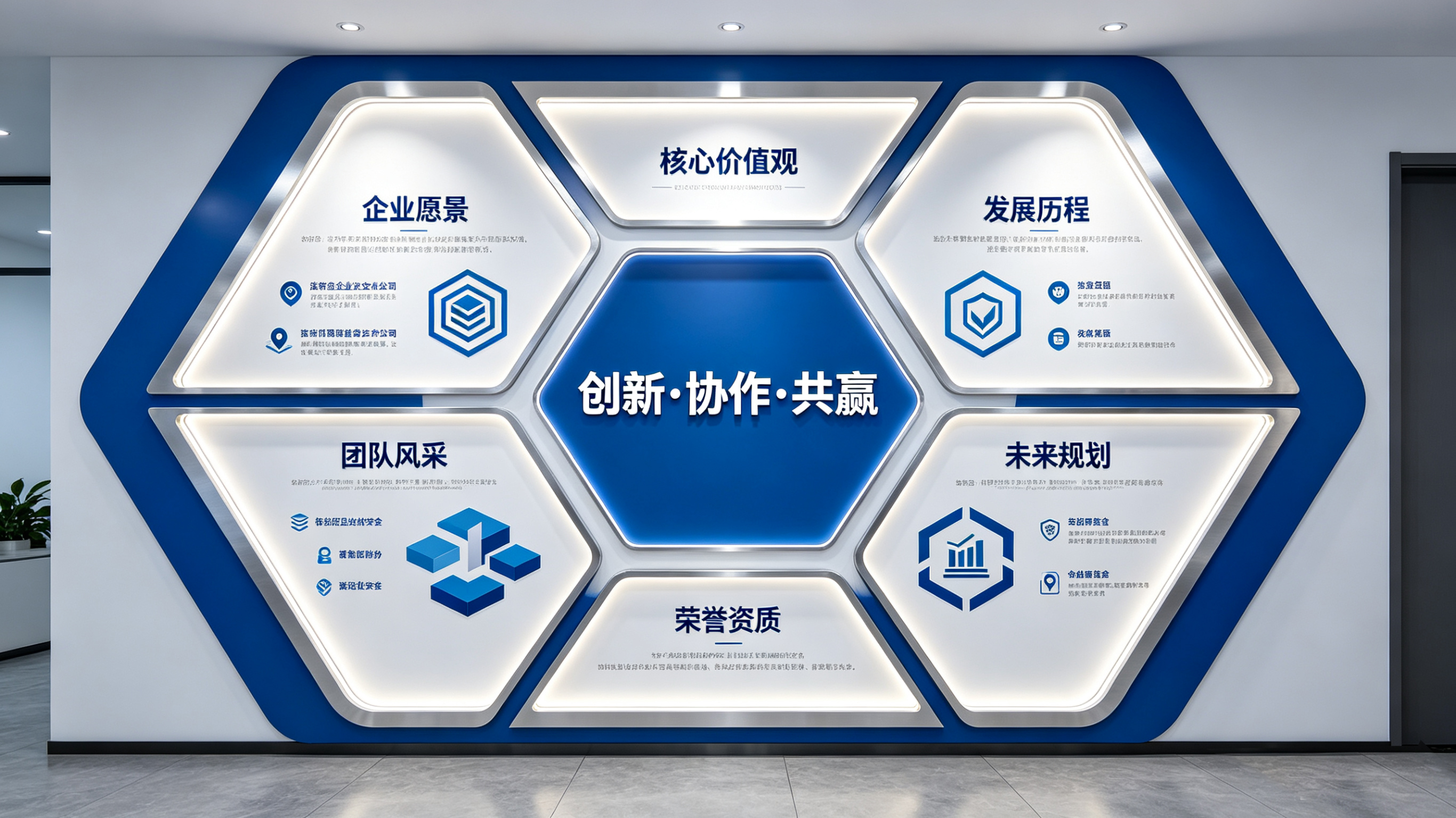 峡江企业文化墙六边形避坑指南（新手常犯5个错误）